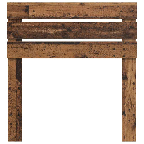 vidaXL Headboard with Headboard Old Wood 75 cm Engineered wood