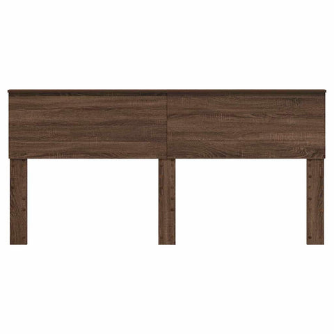 vidaXL Headboard with Headboard Brown Oak 180 cm Engineered wood
