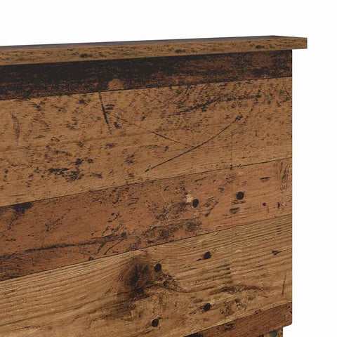 vidaXL Headboard with Headboard Old Wood 180 cm Engineered wood