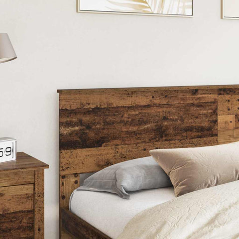 vidaXL Headboard with Headboard Old Wood 180 cm Engineered wood