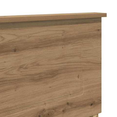 vidaXL Headboard with Headboard Artisan Oak 180 cm Engineered wood