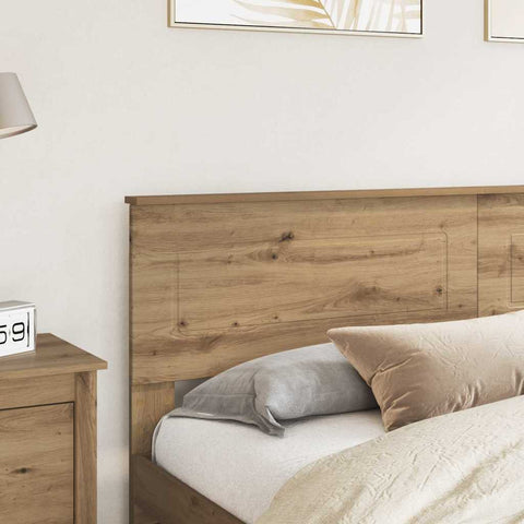 vidaXL Headboard with Headboard Artisan Oak 180 cm Engineered wood
