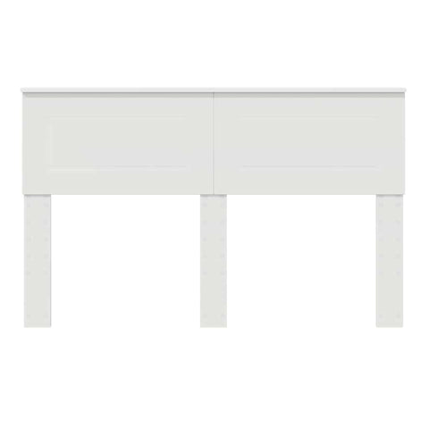 vidaXL Headboard with Headboard White 160 cm Engineered wood