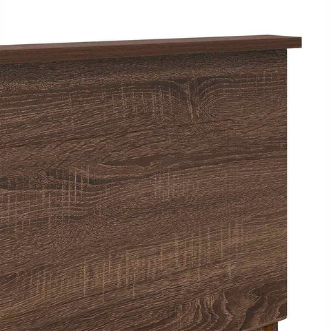 vidaXL Headboard with Headboard Brown Oak 160 cm Engineered wood