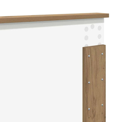 vidaXL Headboard with Headboard Artisan Oak 160 cm Engineered wood
