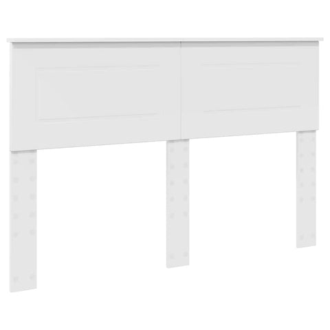 vidaXL Headboard with Headboard White 150 cm Engineered wood