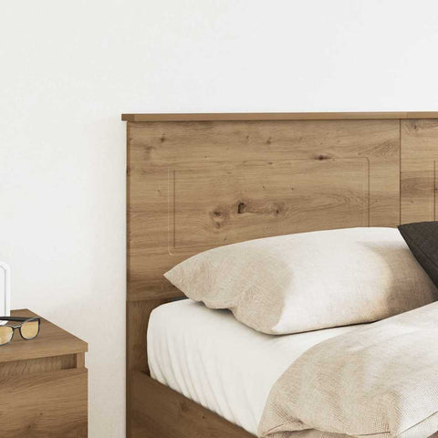 vidaXL Headboard with Headboard Artisan Oak 140 cm Engineered wood