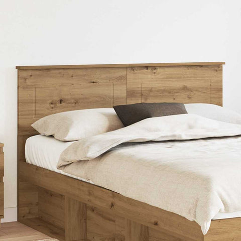 vidaXL Headboard with Headboard Artisan Oak 140 cm Engineered wood