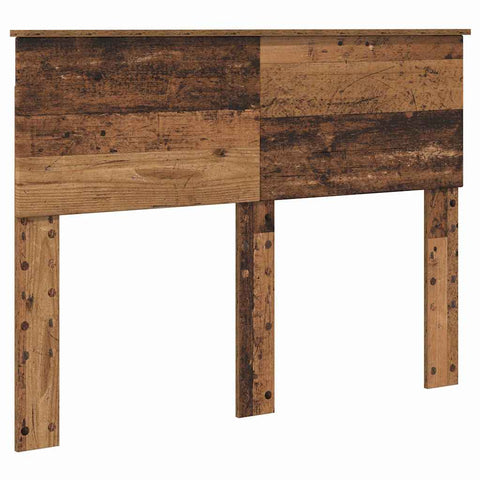 vidaXL Headboard with Headboard Old Wood 135 cm Engineered wood