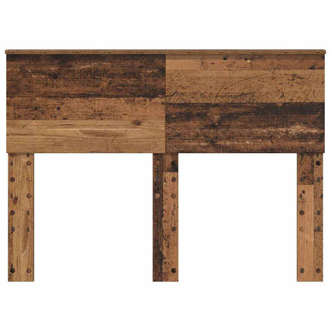 vidaXL Headboard with Headboard Old Wood 135 cm Engineered wood
