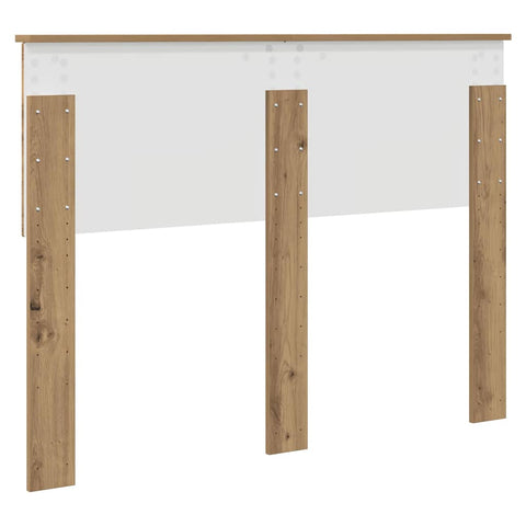 vidaXL Headboard with Headboard Artisan Oak 135 cm Engineered wood
