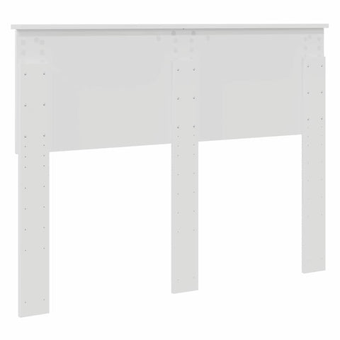 vidaXL Headboard with Headboard White 120 cm Engineered wood