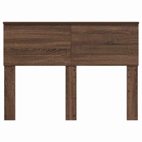 vidaXL Headboard with Headboard Brown Oak 120 cm Engineered wood