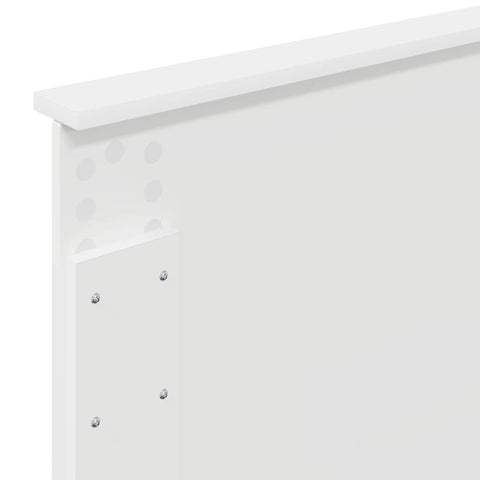 vidaXL Headboard with Headboard White 100 cm Engineered wood