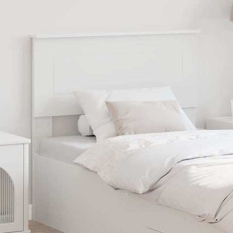 vidaXL Headboard with Headboard White 100 cm Engineered wood