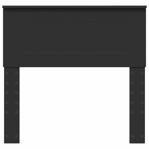 vidaXL Headboard with Headboard Black Oak 100 cm Engineered wood