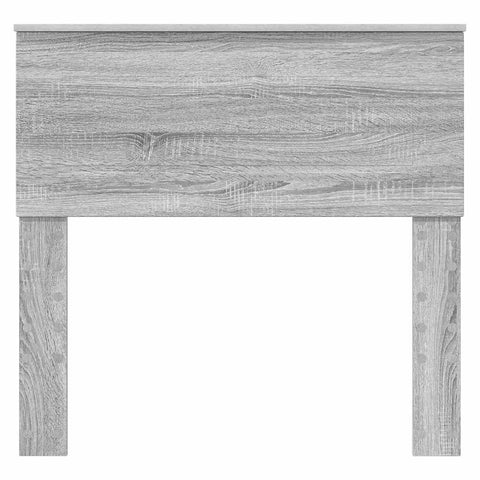 vidaXL Headboard with Headboard Grey Sonoma 100 cm Engineered wood