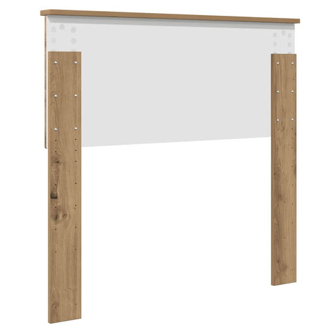 vidaXL Headboard with Headboard Artisan Oak 90 cm Engineered wood