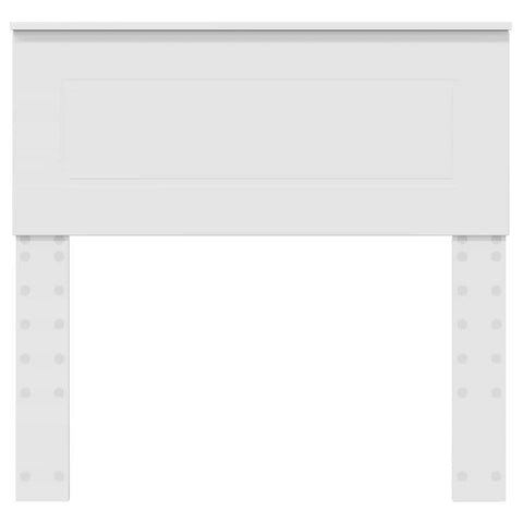 vidaXL Headboard with Headboard White 80 cm Engineered wood