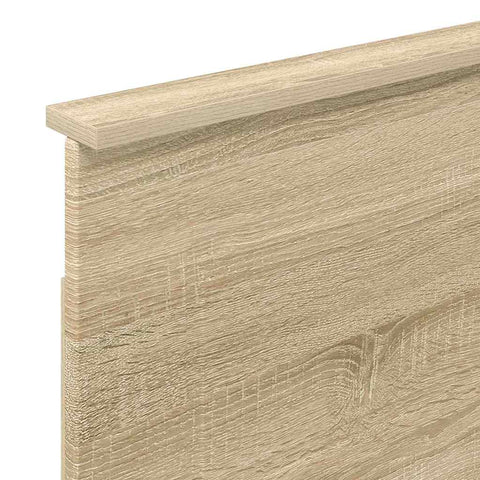 vidaXL Headboard with Headboard Sonoma Oak 80 cm Engineered wood