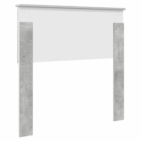 vidaXL Headboard with Headboard Concrete Grey 80 cm Engineered wood