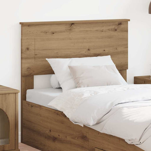 vidaXL Headboard with Headboard Artisan Oak 80 cm Engineered wood