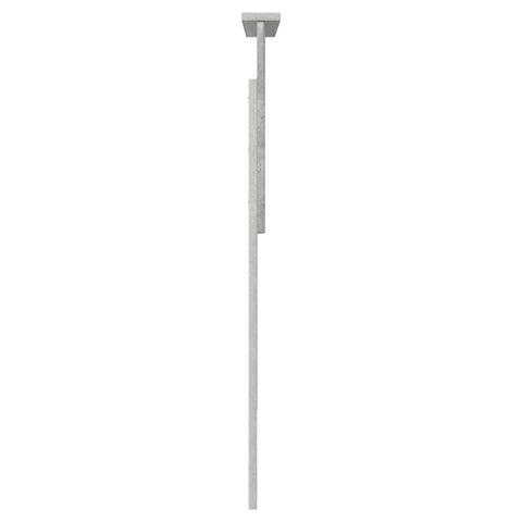 vidaXL Headboard with Headboard Concrete Grey 75 cm Engineered wood