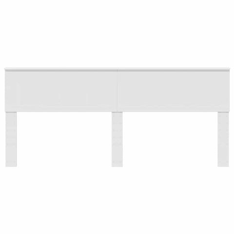 vidaXL Headboard with Headboard White 200 cm Engineered wood