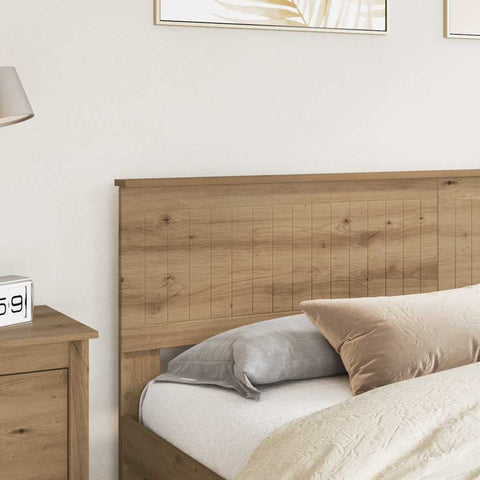 vidaXL Headboard with Headboard Artisan Oak 180 cm Engineered wood