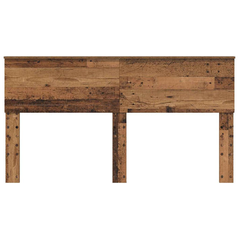 vidaXL Headboard with Headboard Old Wood 160 cm Engineered wood