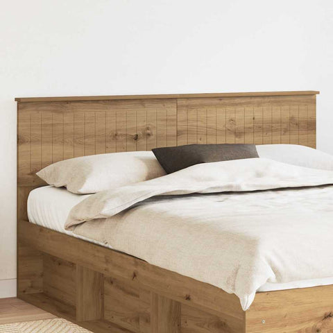 vidaXL Headboard with Headboard Artisan Oak 160 cm Engineered wood