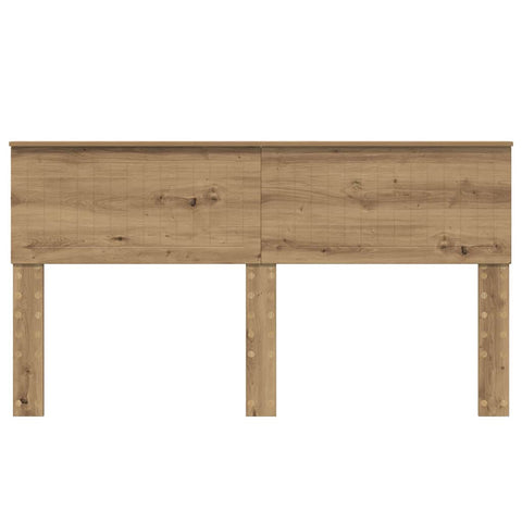 vidaXL Headboard with Headboard Artisan Oak 160 cm Engineered wood