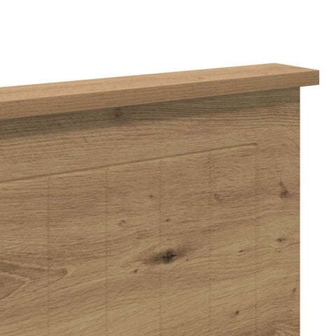 vidaXL Headboard with Headboard Artisan Oak 140 cm Engineered wood