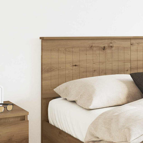 vidaXL Headboard with Headboard Artisan Oak 140 cm Engineered wood