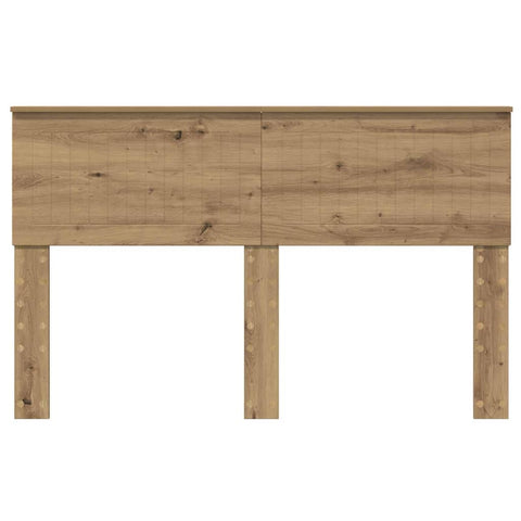 vidaXL Headboard with Headboard Artisan Oak 140 cm Engineered wood