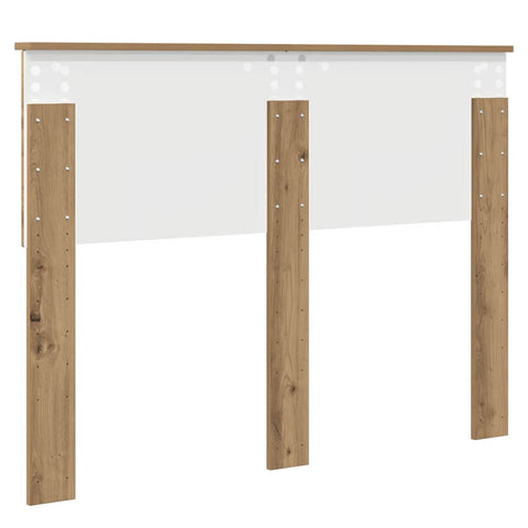vidaXL Headboard with Headboard Artisan Oak 120 cm Engineered wood