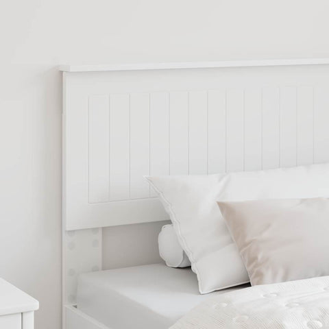 vidaXL Headboard with Headboard White 100 cm Engineered wood