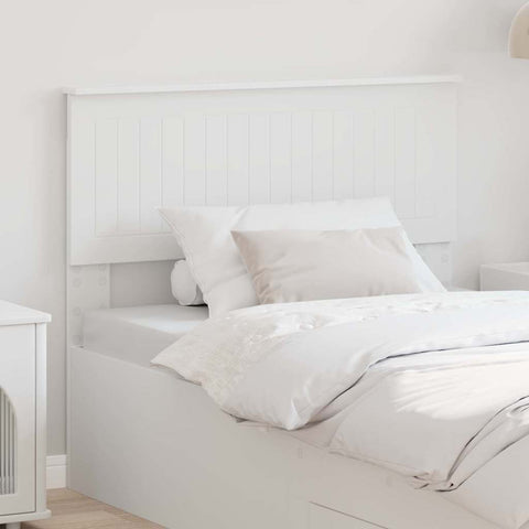 vidaXL Headboard with Headboard White 100 cm Engineered wood