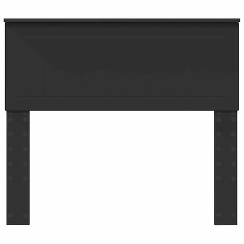 vidaXL Headboard with Headboard Black Oak 100 cm Engineered wood