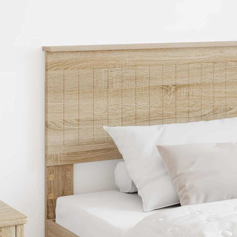 vidaXL Headboard with Headboard Sonoma Oak 100 cm Engineered wood