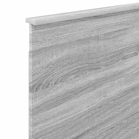 vidaXL Headboard with Headboard Grey Sonoma 100 cm Engineered wood