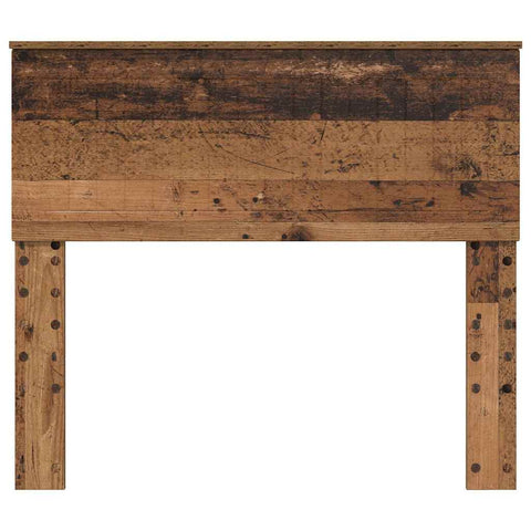 vidaXL Headboard with Headboard Old Wood 100 cm Engineered wood