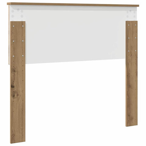 vidaXL Headboard with Headboard Artisan Oak 100 cm Engineered wood