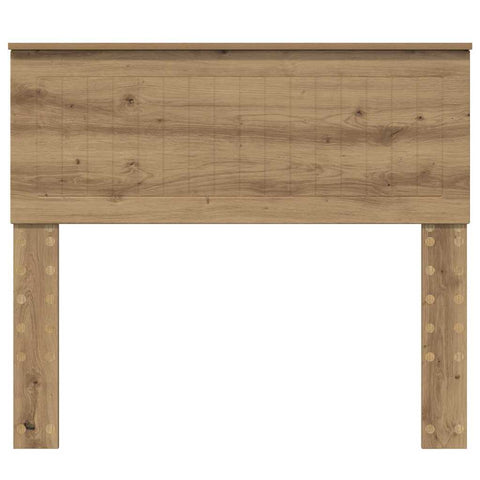 vidaXL Headboard with Headboard Artisan Oak 100 cm Engineered wood