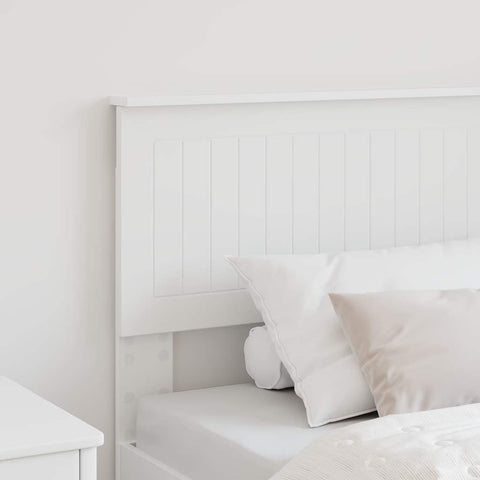 vidaXL Headboard with Headboard White 90 cm Engineered wood