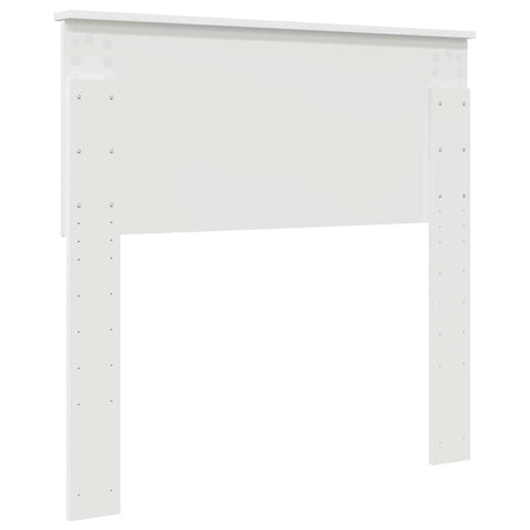 vidaXL Headboard with Headboard White 90 cm Engineered wood