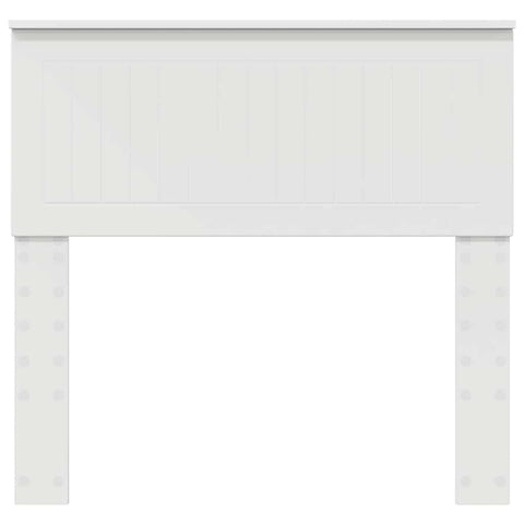 vidaXL Headboard with Headboard White 90 cm Engineered wood