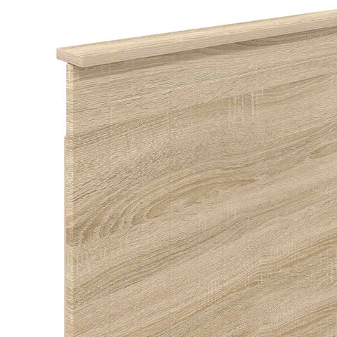 vidaXL Headboard with Headboard Sonoma Oak 90 cm Engineered wood