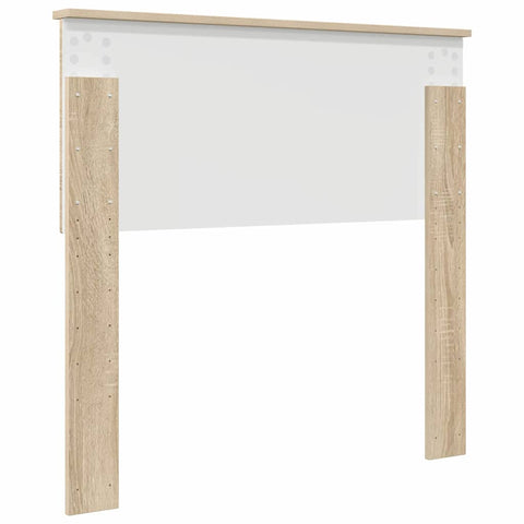 vidaXL Headboard with Headboard Sonoma Oak 90 cm Engineered wood