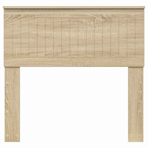vidaXL Headboard with Headboard Sonoma Oak 90 cm Engineered wood